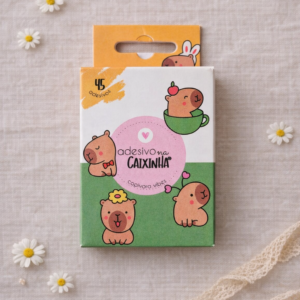 Adesivo na Caixinha – Capivara