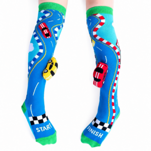 Meia Divertida 3D Menino – Carros